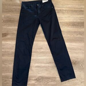 Rag & Bone Standard Issue Pants Fit 2 Men’s 32x32 Slim Navy Dark Wash Pants